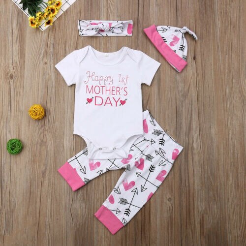 Happy 1st Mother's Day Newborn Baby Boy Girl