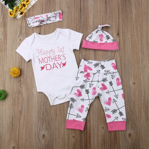 Happy 1st Mother's Day Newborn Baby Boy Girl