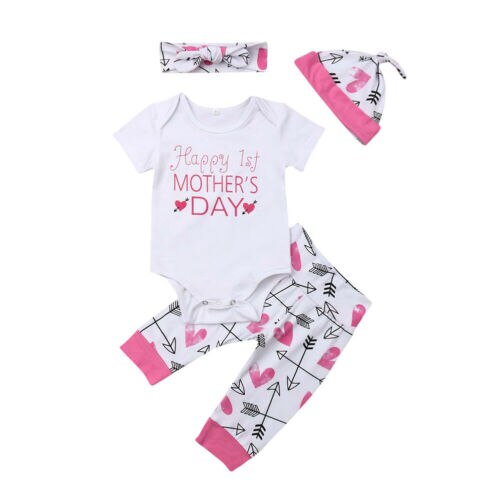 Happy 1st Mother's Day Newborn Baby Boy Girl