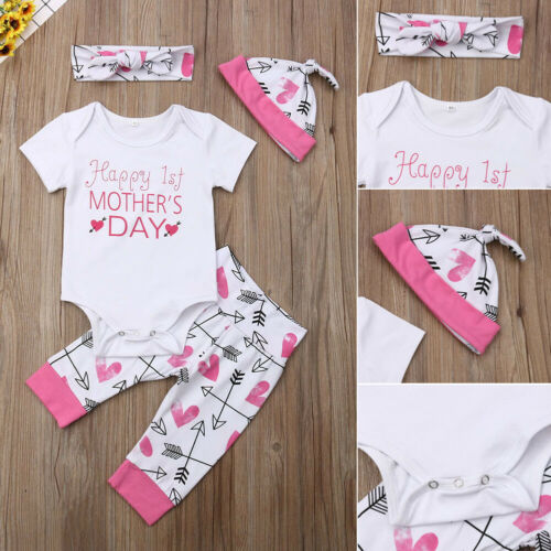 Happy 1st Mother's Day Newborn Baby Boy Girl