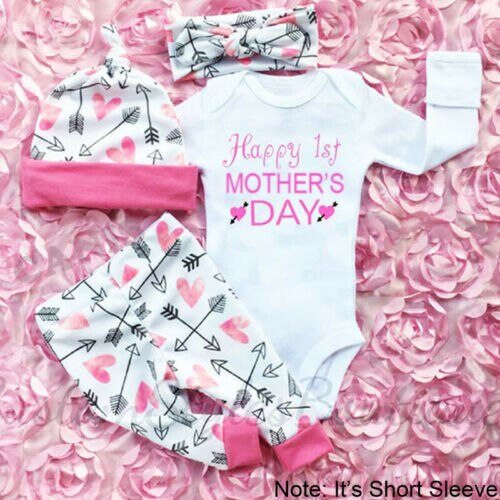 Happy 1st Mother's Day Newborn Baby Boy Girl